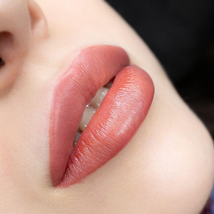 lip tattoo in Houston